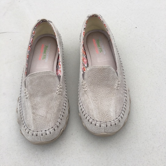 Skechers Shoes - Skechers Relaxed FIT Memory Foam Bikers Tan Shoes